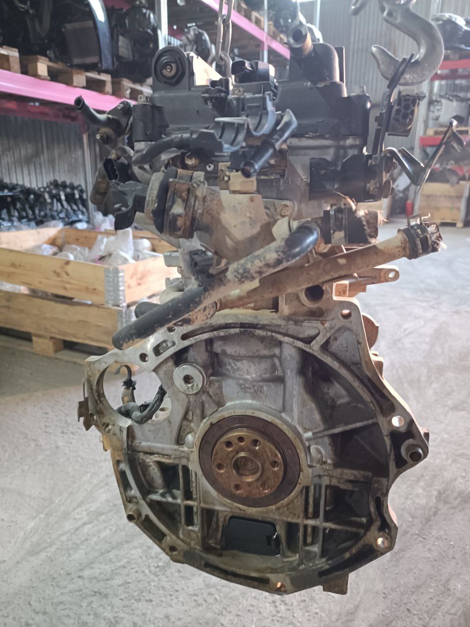Двигатель G4FC Hyundai Accent 4 1.6л.